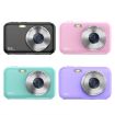 DC406L 2.4-Inch 1080P Mini HD 16X Zoom Digital Camera - Pink - 2
