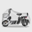 Disposable Transparent PE Film Motorcycle Scooter Cover - 2