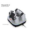 PS5 Controller Dual Charger Stand with RGB Ambient Light - 6