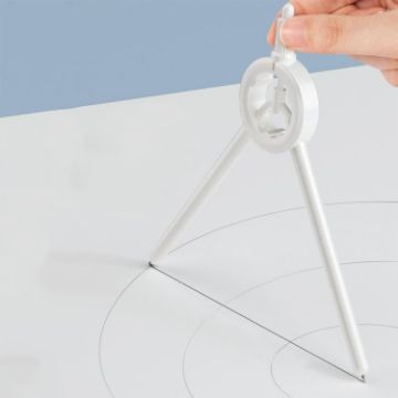 Digital Compass Multifunctional Scale Compass White With Refill - 1