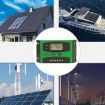 30A Solar Charge Controller Dual USB LCD Regulator - 8
