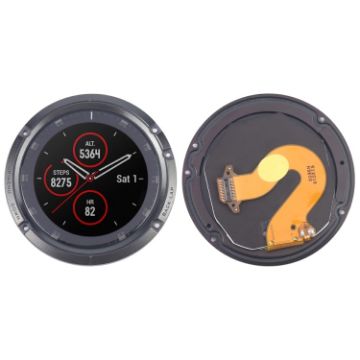 Garmin Fenix 5 Plus LCD Screen with Digitizer Assembly - Black - 1