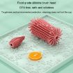 Portable 3 In 1 Silicone Bottle Brush Set - Green - 8