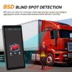 10.36 inch Wired HD Blind Zone Monitor Reversing Kit Left - 4