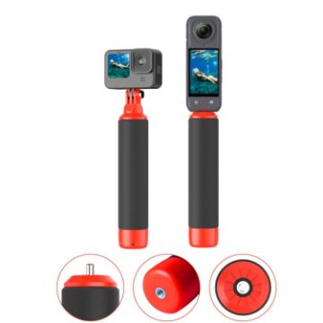 Water Floating Grip with 1/4 Inch Screw for Action Camera - Shop Now - 1