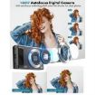 DC308 4K HD Dual-Camera Digital Camera EU Plug (White) - 3