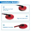 Vileda Spin & Clean Mop Refill Pad - Red - 5