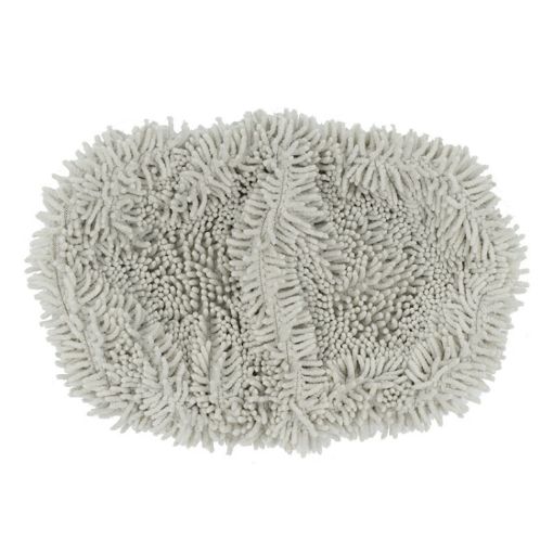 Chenille Gray Replacement Pads for Swiffer Sweeper - 10-inch Flat Mop - 1