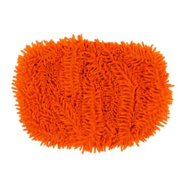 Chenille Orange Replacement Pads for Swiffer Sweeper - 10-inch Flat Mop - 1
