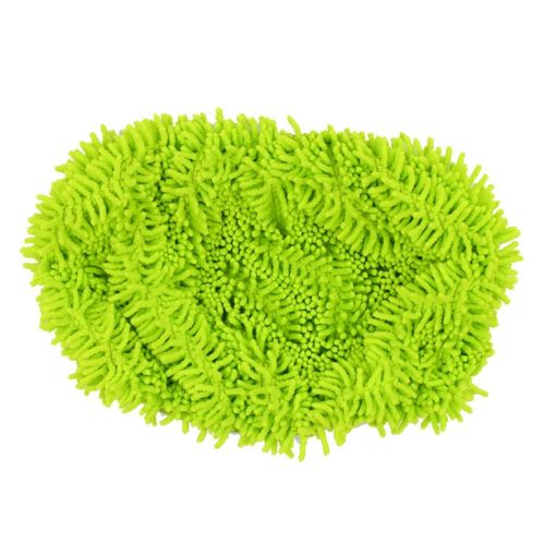 Chenille Green Replacement Pads for Swiffer Sweeper - 10-inch Flat Mop - 1
