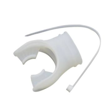 Silicone Diving Snorkel Mouthpiece - White - 1