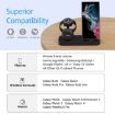 White B25 Type-C 4-in-1 Charging Stand Phone Holder for Samsung Watch/Galaxy Buds - 5