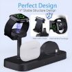 White B25 8 Pin Charging Stand for Apple Watch/AirPods - 7