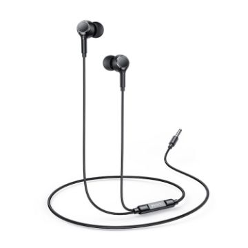 Yesido YH53 3.5mm In-Ear Wired Earphone, 1.2m Length - Black - 1