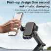Yesido C267 Car Phone Holder - Black - 2