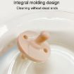 Round Heads Baby Silicone Pacifier - Beige - 4