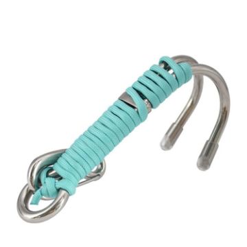 Diving Double-headed Stainless Steel Flow Hook - Sky Blue Luminous - 1