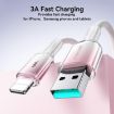 JOYROOM S-A42 Fast Charging Data Cable, USB to 8 Pin, 1.2m White - 2