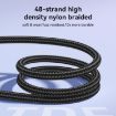 JOYROOM S-A42 Fast Charging Data Cable, USB to 8 Pin, 1.2m - Black - 4