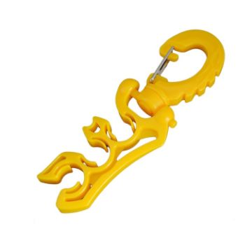 Diving Second-Stage Head Fixing Clamp BC Clamp - Light Orange - 1