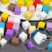 50pcs Mini Nail Art Sponges - Gradient Aura Effect - Manicure Brush Tool - 3