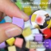 50pcs Mini Nail Art Sponges - Gradient Aura Effect - Manicure Brush Tool - 4