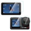DJI Osmo Action 5 Pro PULUZ 3-in-1 Lens Front and Back Screen Tempered Glass - 1