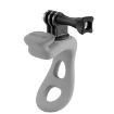 TELESIN Action Camera Mount Silicone Adjustable Mini Flexible Bracket Gray - 1