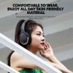 A6 ANC Gaming Studio Bluetooth Wireless Headphones - Beige - 6