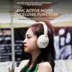 A6 ANC Gaming Studio Bluetooth Wireless Headphones - Black - 3