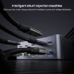 HW33 100W Type-C + USB 10-Port Desktop Fast Charger - UK Plug - 6