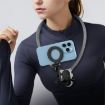 SX-P05 Magnetic Collar Phone Clamp Bracket POV View Mount Black - 6