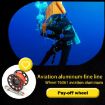 KEEP DIVING Aviation Aluminum Reel Double Hook Diving Buoy Rope Release Device - 5