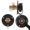 RV Brass Water Inlet Check Valve - Yacht Accessories - 2