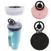 Stanley 40oz Tumbler Cup Pink - Leak-proof Silicone Lid - Magnetic Phone Holder - 3