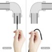 2.4" Screen Fuel Tank Inspection Endoscope, Night Vision, 5m Hard Wire - 5