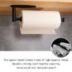 Stainless Steel Paper Towel Holder for Kitchen - YS1 Square Silver - 6