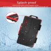 Waterproof Dust-proof Memory Card Storage Box (Black Red) - 4