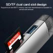 6 in 1 USB3.0 Card Reader Adapter - Silver - 3