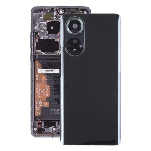 For Honor 50 Battery Back Cover with Camera Lens - Black - 1