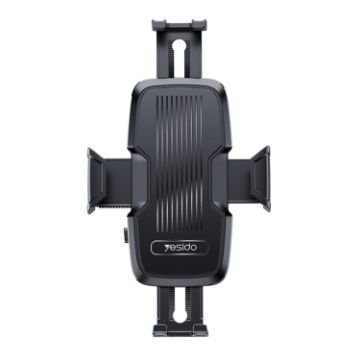 Yesido C127 Dual Side Adjustable Bicycle Handle Phone Holder - Black - 1