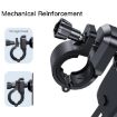 Yesido C127 Dual Side Adjustable Bicycle Handle Phone Holder - Black - 2