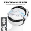 DEVASO VR Glasses Headband for Meta Quest 3S/Meta Quest 3/Meta Quest 2 (White) - 4