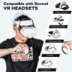 DEVASO VR Glasses Headband for Meta Quest 3S/Meta Quest 3/Meta Quest 2 (White) - 7