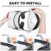 DEVASO VR Glasses Headband for Meta Quest 3S/Meta Quest 3/Meta Quest 2 (White) - 8