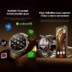 T7 4G LTE Android Smart Watch, 6GB+128GB, Gold - 6