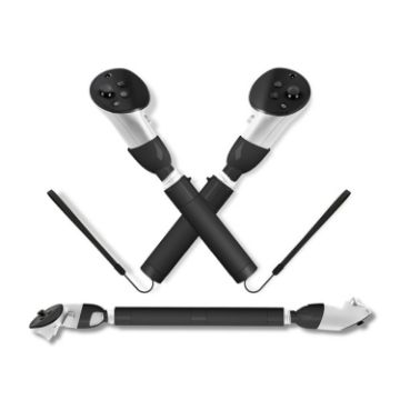 DEVASO Lightsaber Golf Game Extension Pole Baseball Grip (Black) - 1