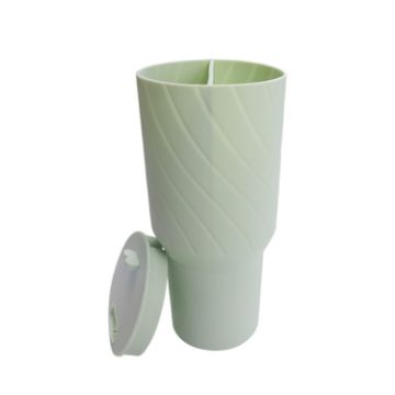 Stanley Cup 2-Divided Silicone Liner Compartment Cup 40oz Green - 1