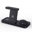 Apple Watch B21 6 in 1 Wireless Charger - Black - 1