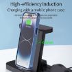Apple Watch B21 6 in 1 Wireless Charger - Black - 5